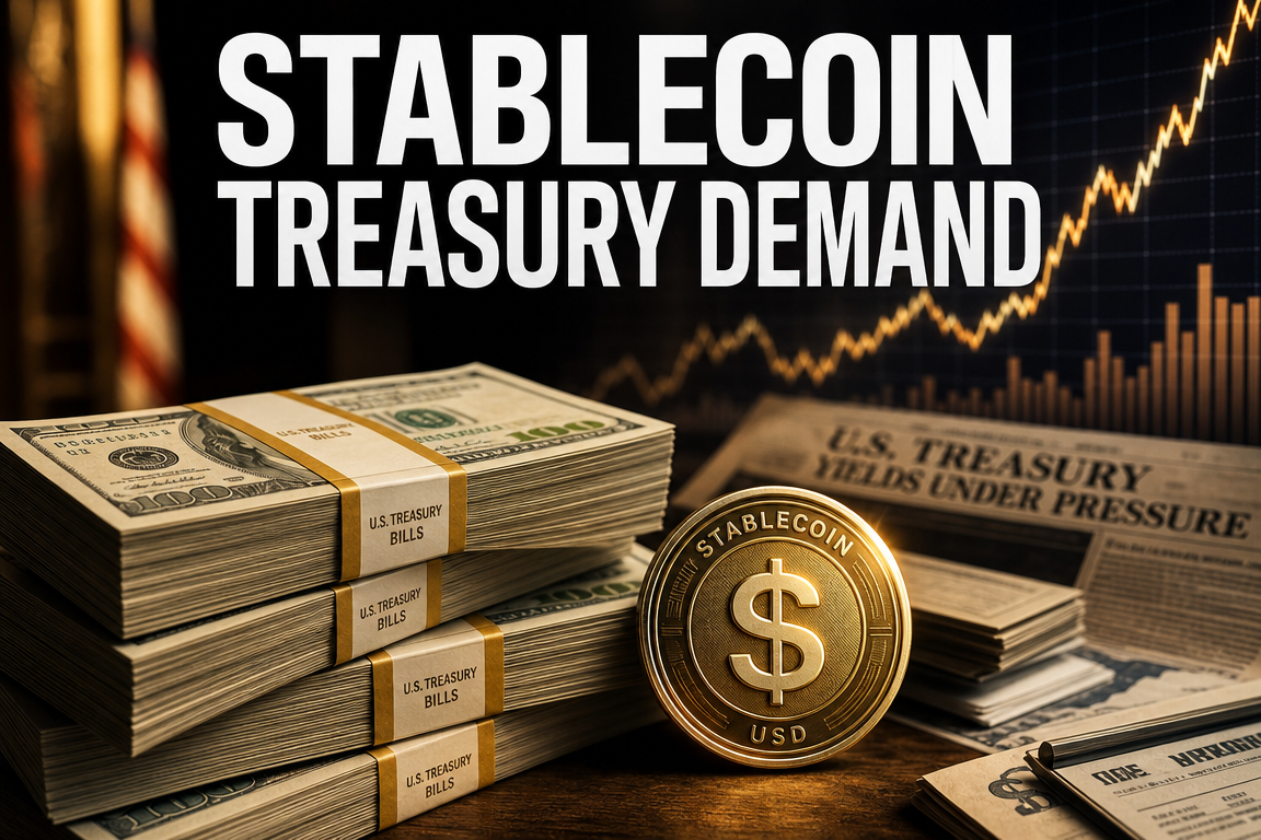 Stablecoins, Treasuries, Shock