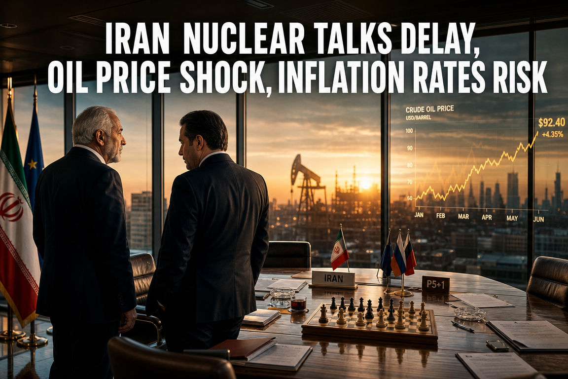 Iran Deal Delay, Oil Shock, Inflation Jitters