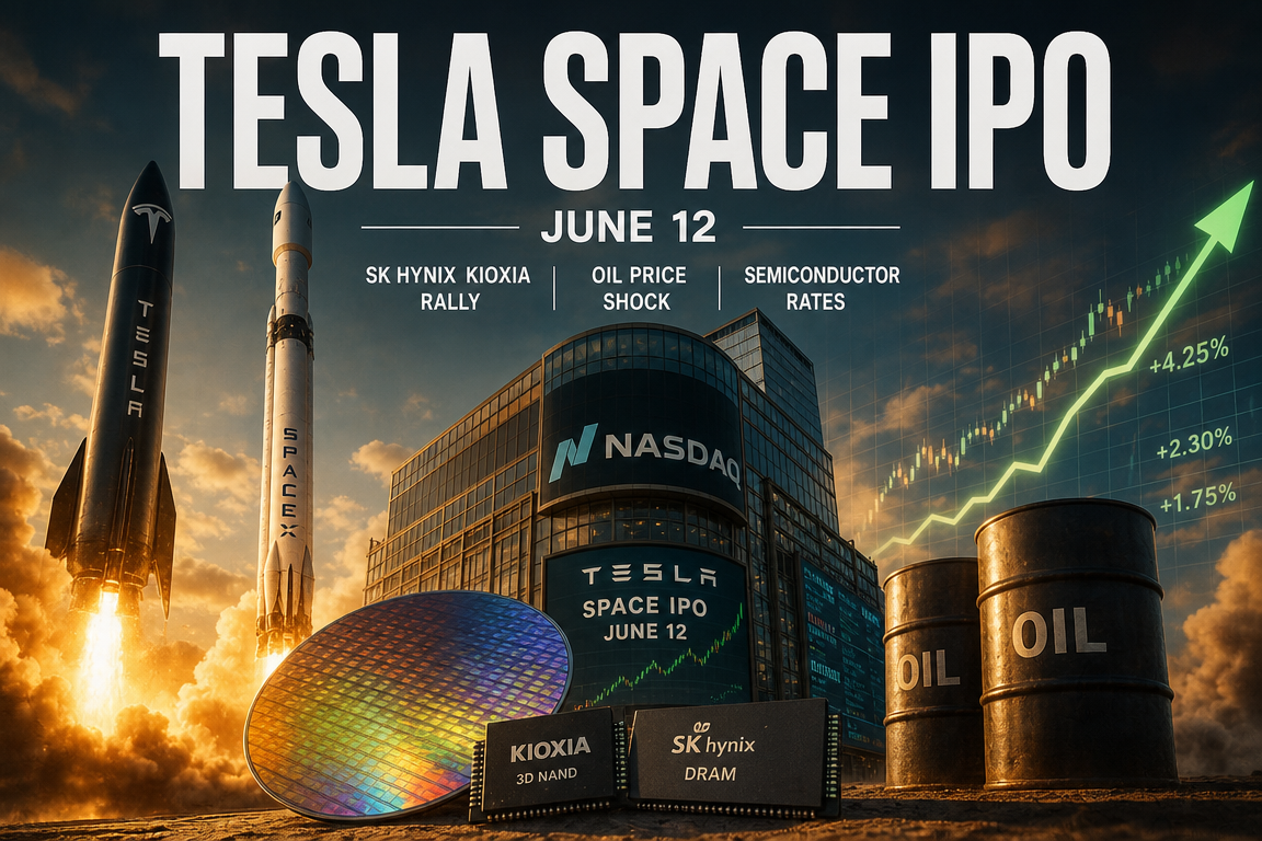 Tesla, SpaceX, Oil Shock, AI Surge