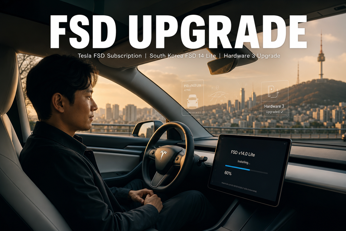 Tesla FSD Shock, Korea First, August 10 Shift