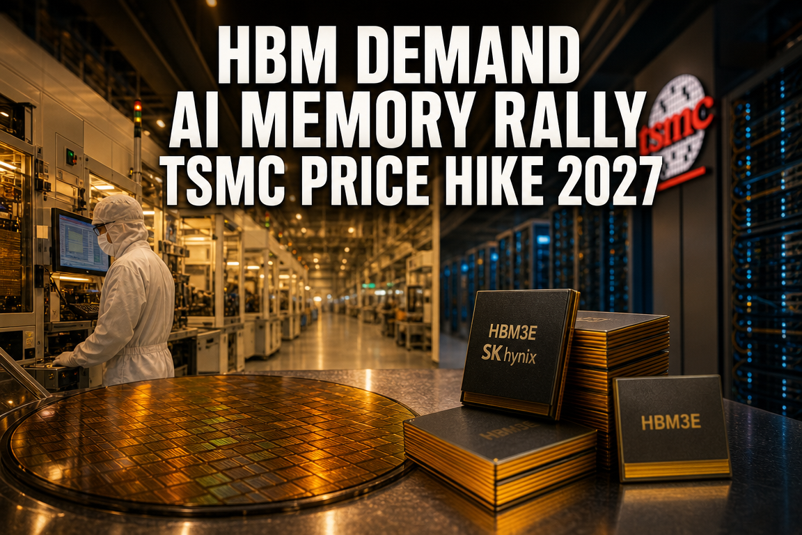 AI Memory Shock, TSMC Price Hike, Oil Spike, Market Risk