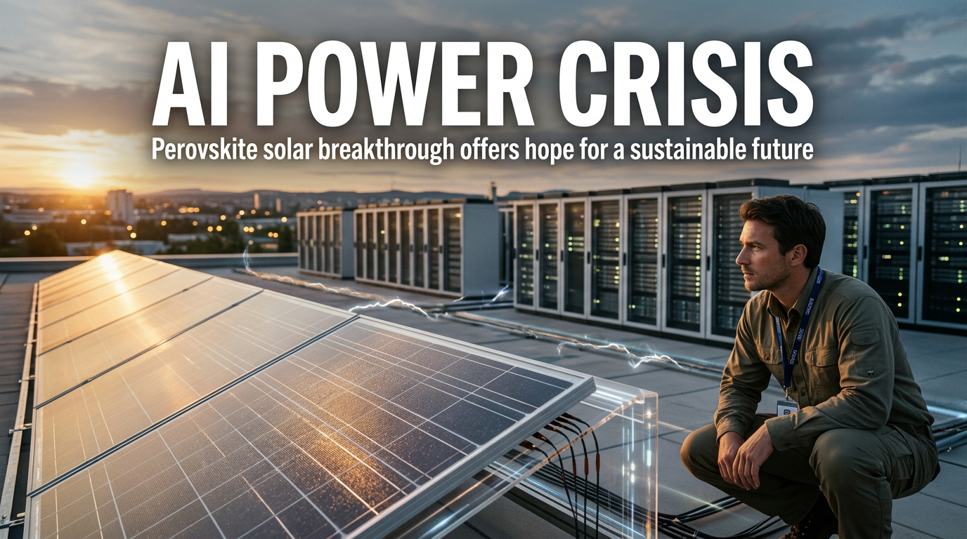 PEROVSKITE BREAKTHROUGH, AI POWER SHOCK