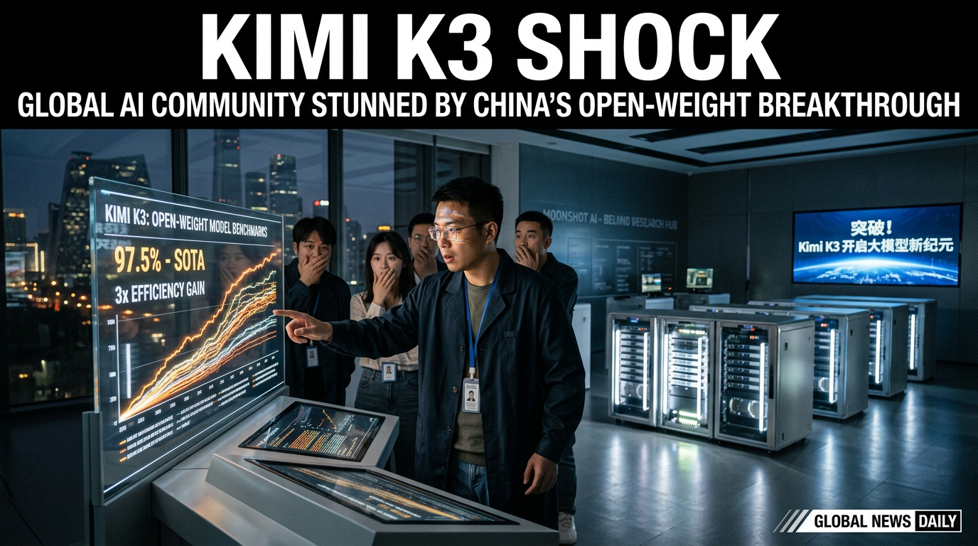 중국 Kimi K3 AI 충격