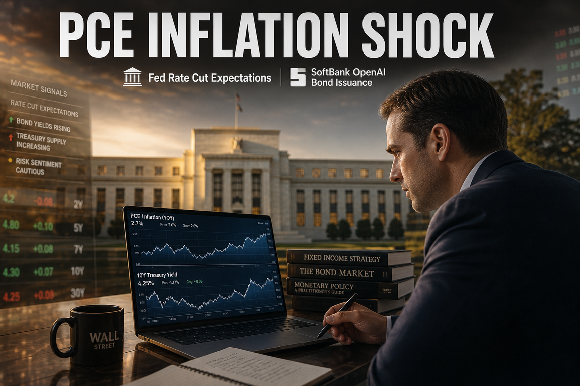 PCE Shock, S&P 500 Stalls, SoftBank Bets Big on AI