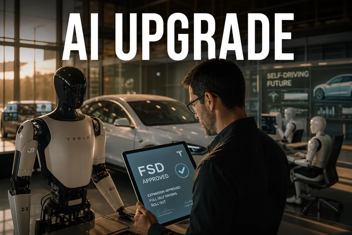 Tesla Shockwave, Optimus Audit, FSD Surge