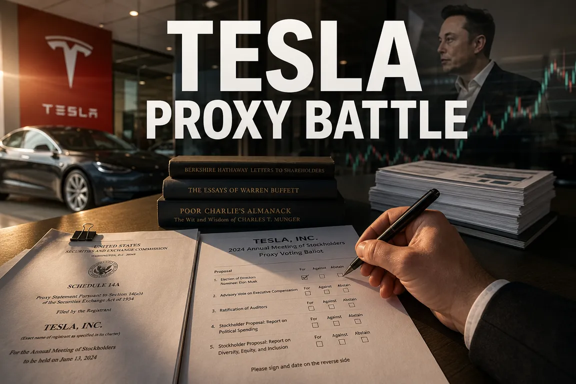 Tesla SEC Bombshell, Auto-Vote Shock, 352 Holders Alert