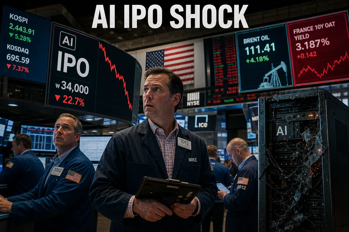 AI Shock, Oil Spike, France Panic