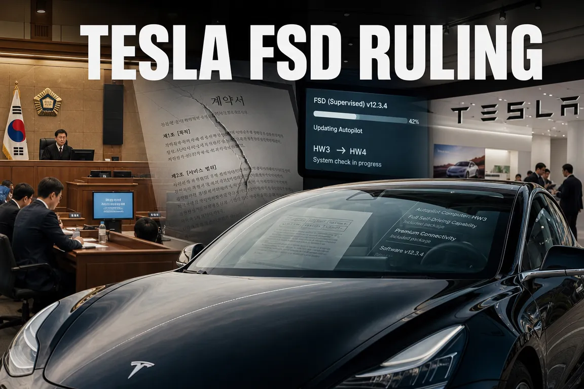 테슬라 FSD 판결 주가에 미칠 영향